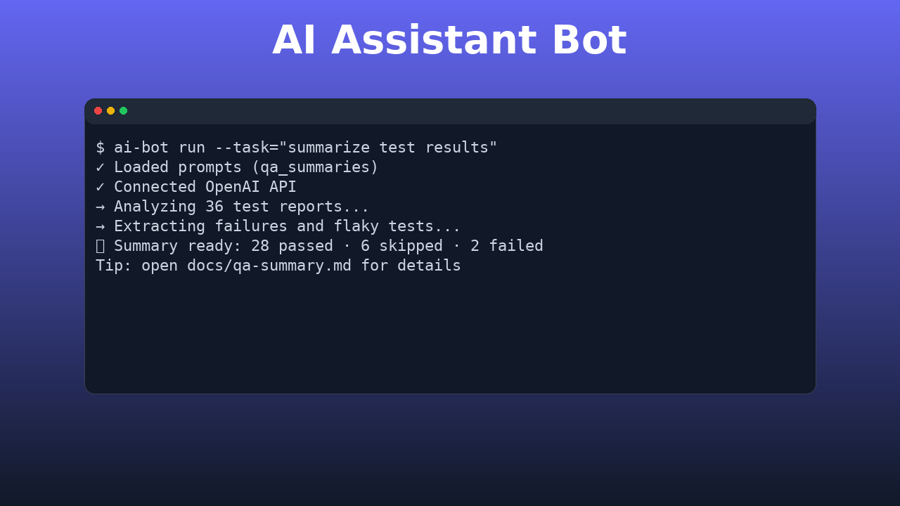 AI Assistant Bot